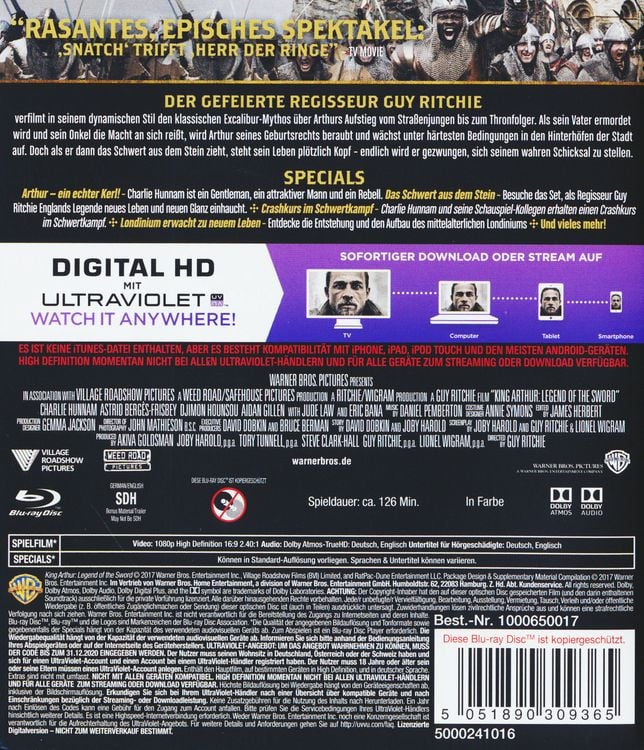 Produktbild: King Arthur - Legend of the Sword