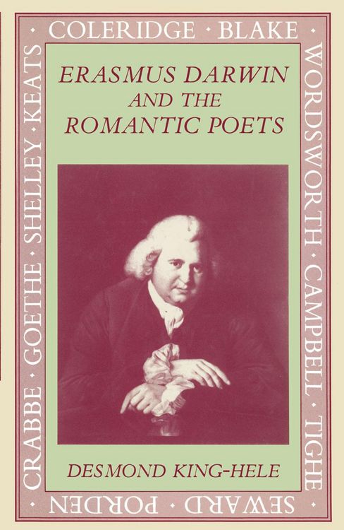 Produktbild: Erasmus Darwin and the Romantic Poets