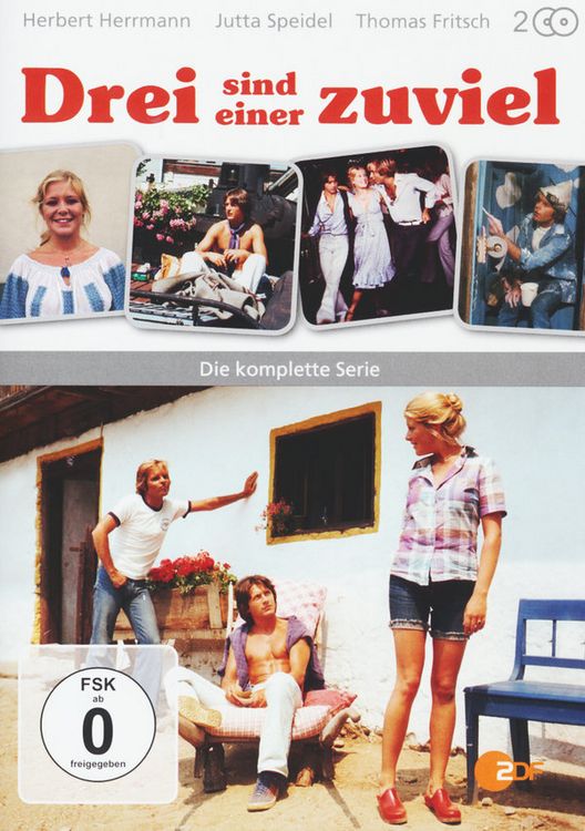 Produktbild: Drei sind einer zuviel - Die komplette Serie [2 DVDs]