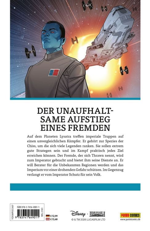 Produktbild: Star Wars (Pocket Edition): Thrawn