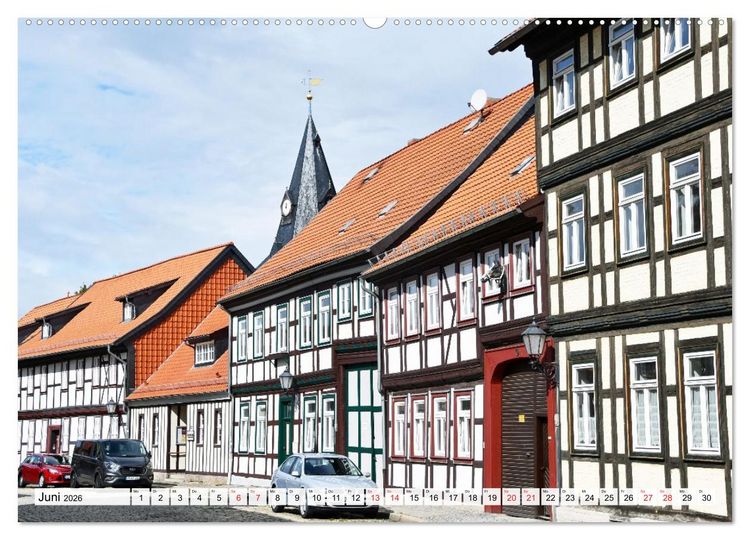 Produktbild: Wernigerode, die wundersch&ouml;ne Stadt im Harz (Wandkalender 2026 DIN A2 quer), CALVENDO Monatskalender