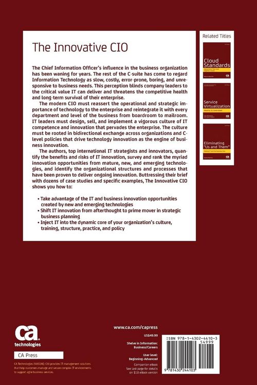 Produktbild: The Innovative CIO