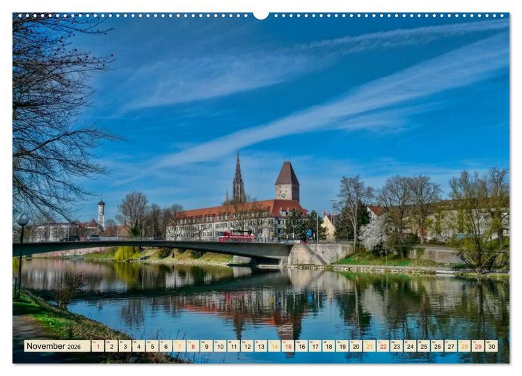 Produktbild: B&uuml;hne frei f&uuml;r Ulm an der Donau (hochwertiger Premium Wandkalender 2026 DIN A2 quer), Kunstdruck in Hochglanz