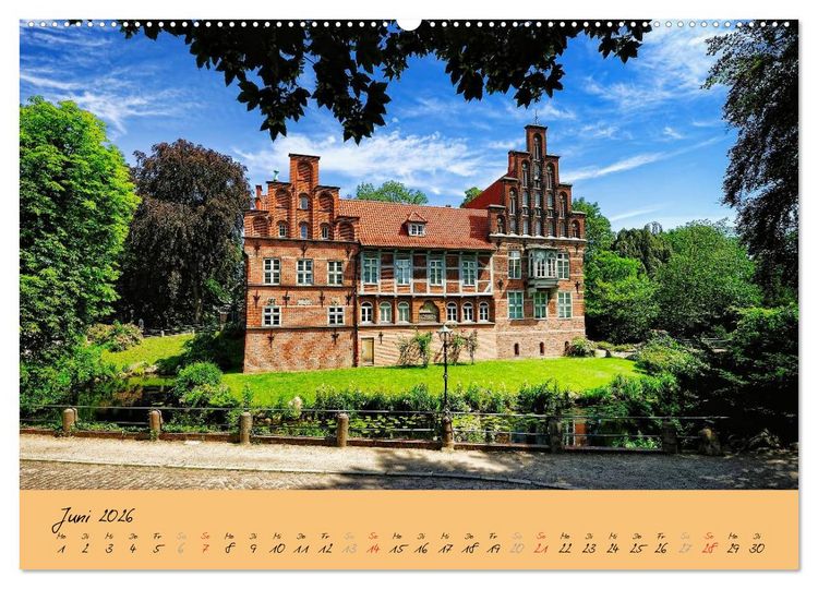 Produktbild: Bergedorf Hamburgs Perle an der Bille (hochwertiger Premium Wandkalender 2026 DIN A2 quer), Kunstdruck in Hochglanz