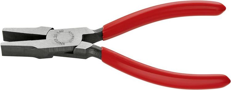 Produktbild: Knipex 20 01 140 Elektronik- u. Feinmechanik Flachzange Gerade Chrom-Vanadium Elektrostahl 140 mm