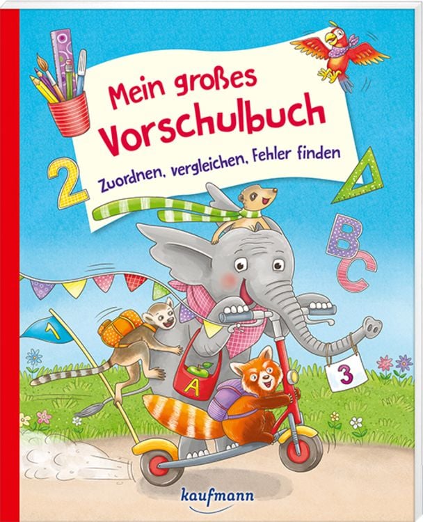 Bild vom Artikel Mein großes Vorschulbuch - Zuordnen, vergleichen, Fehler finden vom Autor Kristin Lückel
