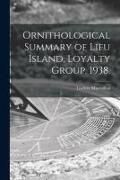 Produktbild: Ornithological Summary of Lifu Island, Loyalty Group. 1938.