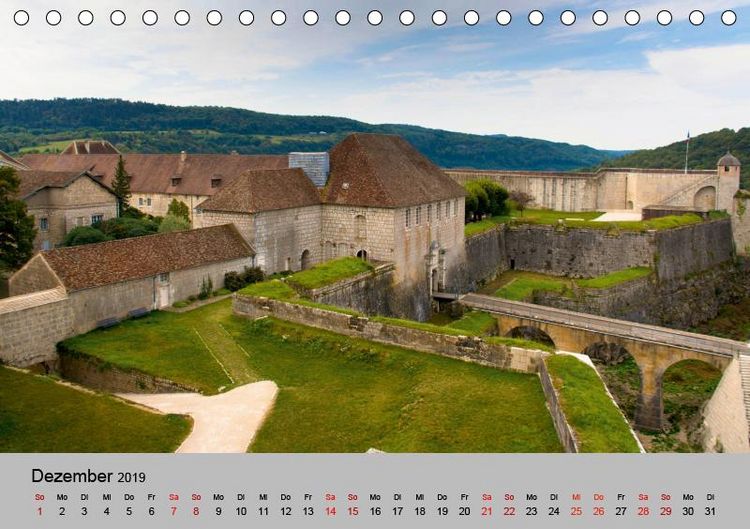 Produktbild: Zauberhaftes Franche Comt&eacute; (Tischkalender 2019 DIN A5 quer)