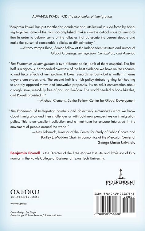 Produktbild: The Economics of Immigration