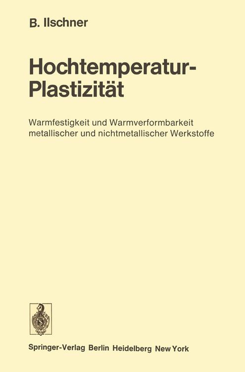 Produktbild: Hochtemperatur-Plastizit&auml;t