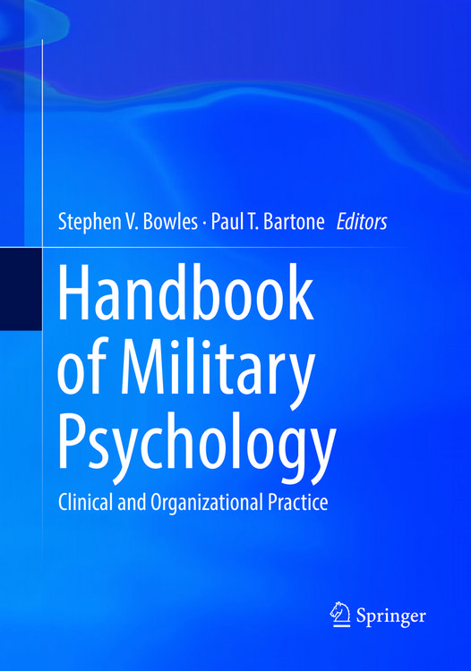 Produktbild: Handbook of Military Psychology