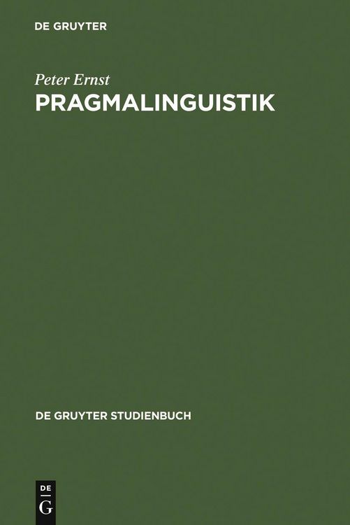 Produktbild: Pragmalinguistik