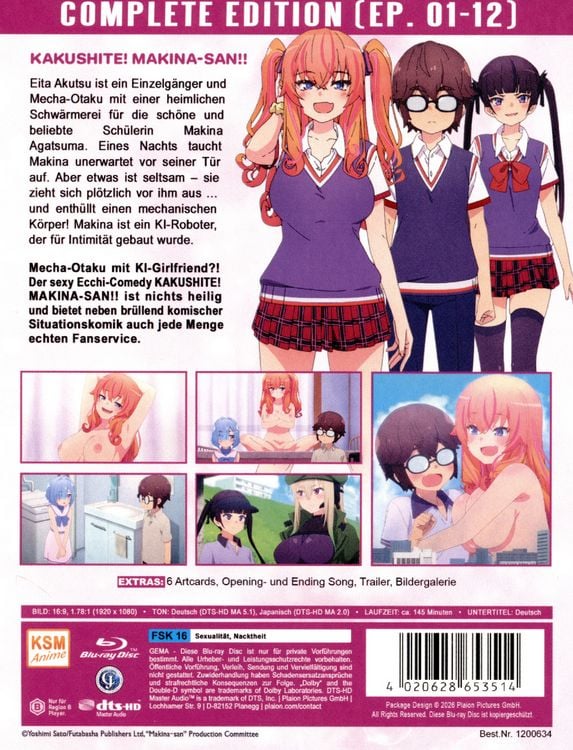 Produktbild: Kakushite! Makina-san!! - Complete Edition