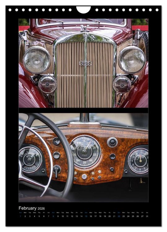 Produktbild: The World of Classic Cars (Wall Calendar 2026 DIN A4 portrait), CALVENDO 12 Month Wall Calendar