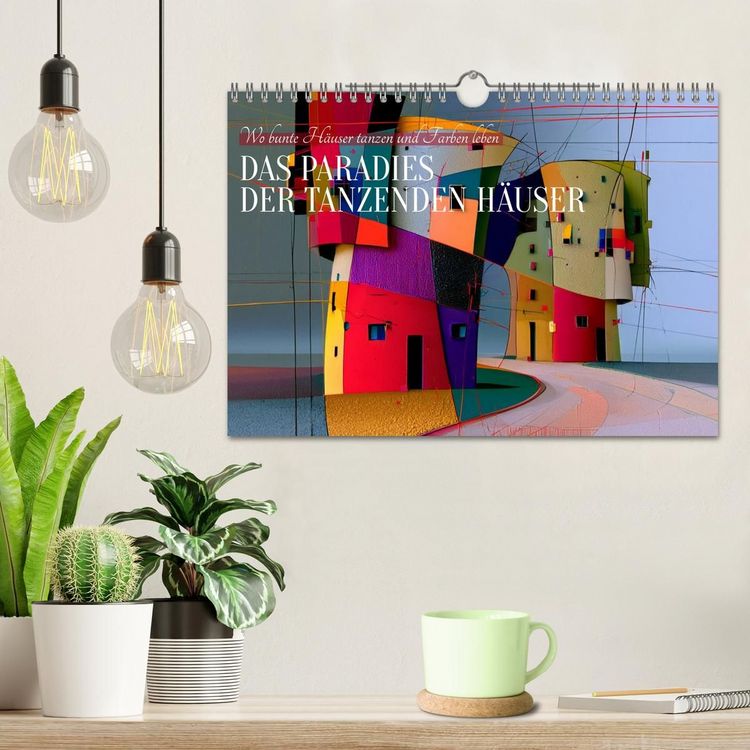 Produktbild: Das Paradies der tanzenden H&auml;user (Wandkalender 2027 DIN A4 quer), CALVENDO Monatskalender