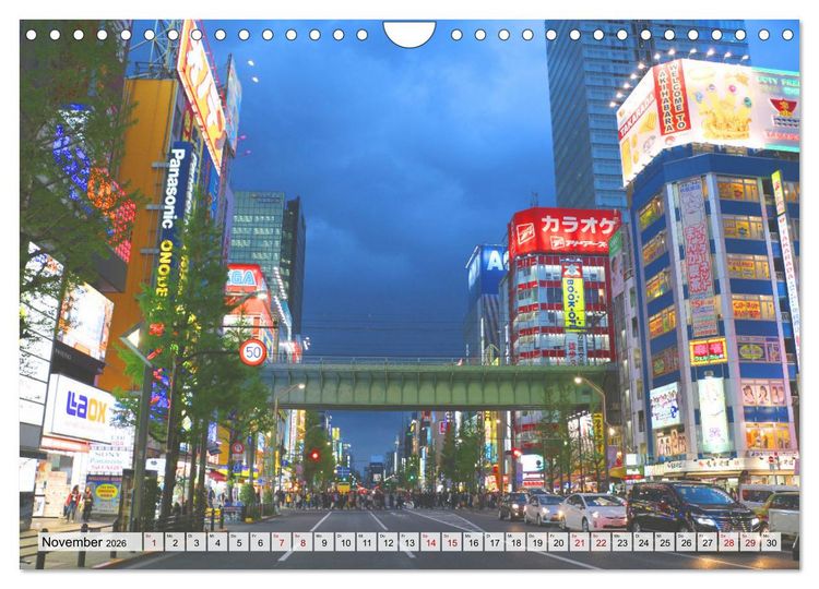 Produktbild: Japan das Land der aufgehenden Sonne (Wandkalender 2026 DIN A4 quer), CALVENDO Monatskalender