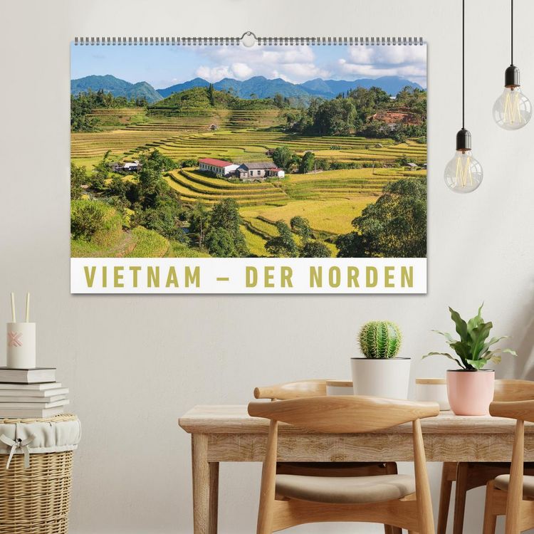 Produktbild: Vietnam - Der Norden (Wandkalender 2026 DIN A2 quer), CALVENDO Monatskalender