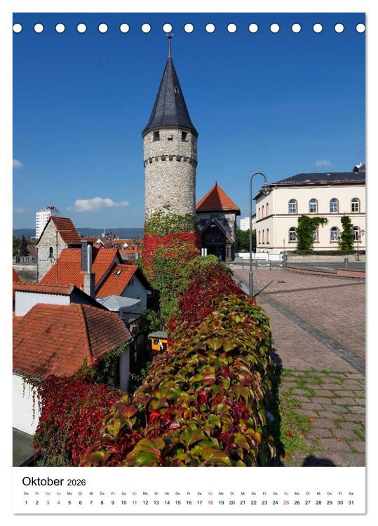 Produktbild: Bad Homburg 2026 von Petrus Bodenstaff (Tischkalender 2026 DIN A5 hoch), CALVENDO Monatskalender