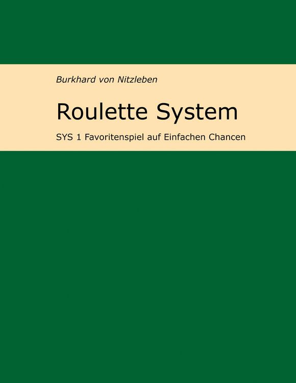 Produktbild: Roulette System 1