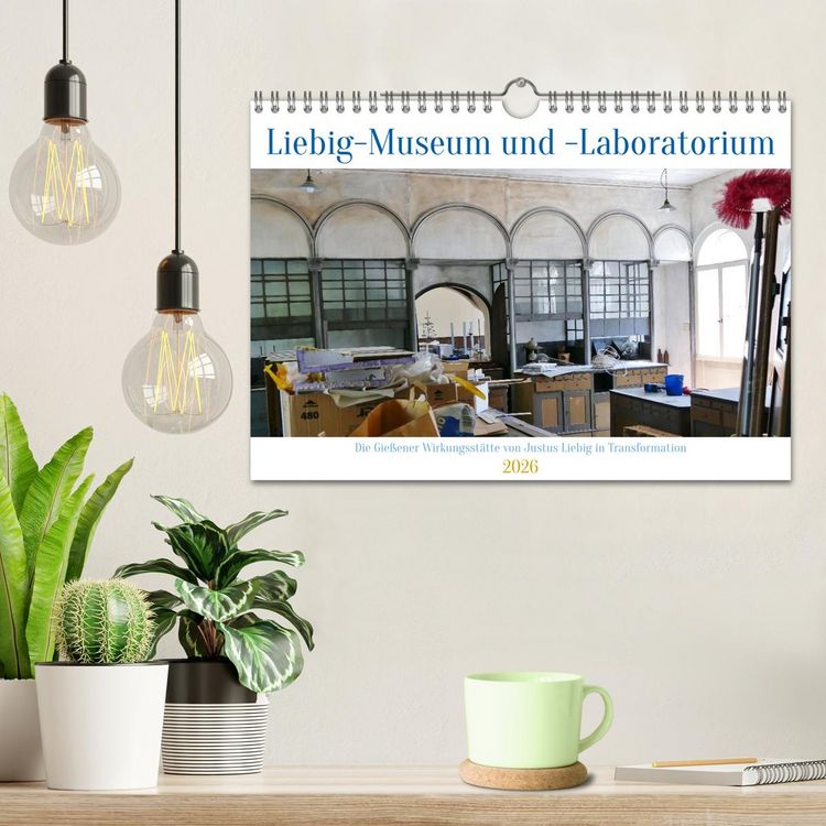 Produktbild: In Transformation: Liebig-Museum und -Laboratorium in Gie&szlig;en (Wandkalender 2026 DIN A4 quer), CALVENDO Monatskalender