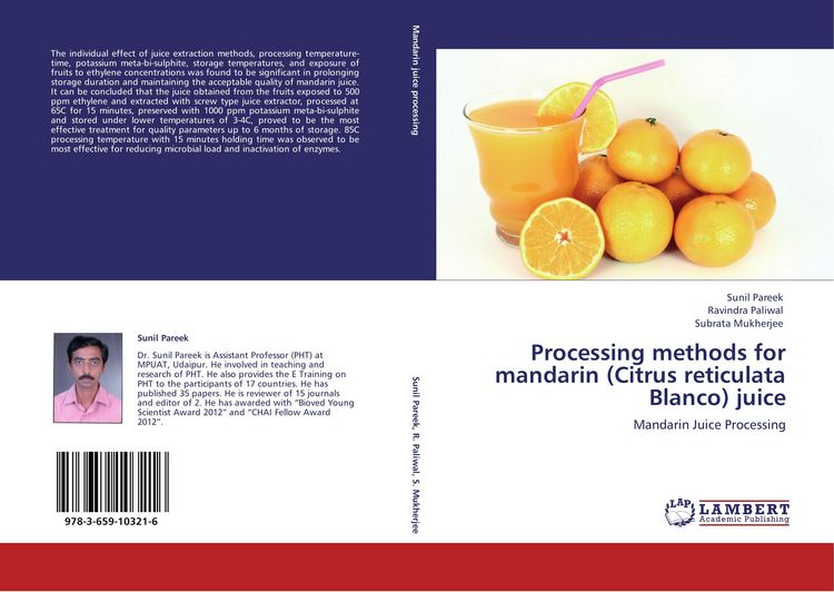 Produktbild: Processing methods for mandarin (Citrus reticulata Blanco) juice