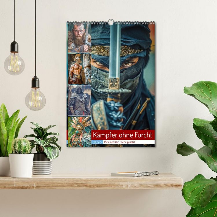 Produktbild: K&auml;mpfer ohne Furcht (Wandkalender 2026 DIN A3 hoch), CALVENDO Monatskalender