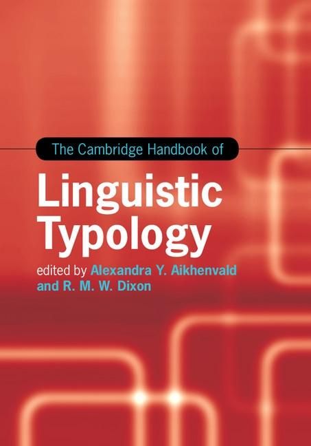 Produktbild: Cambridge Handbook of Linguistic Typology