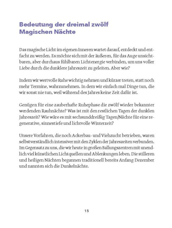 Produktbild: Magische N&auml;chte - Dunkeln&auml;chte, Rauhn&auml;chte und Lichtn&auml;chte
