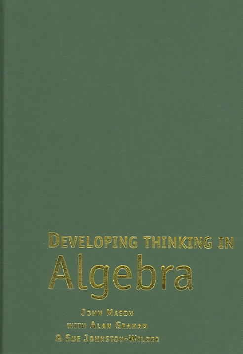 Produktbild: Developing Thinking in Algebra