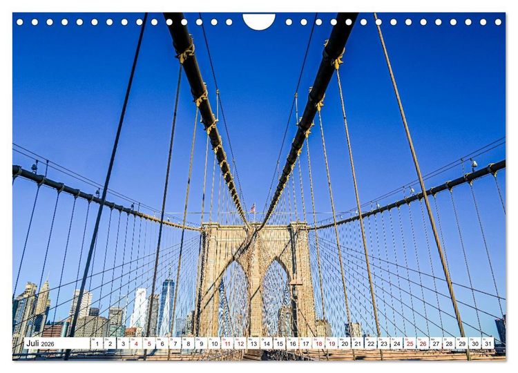 Produktbild: Wundervolles New York (Wandkalender 2026 DIN A4 quer), CALVENDO Monatskalender