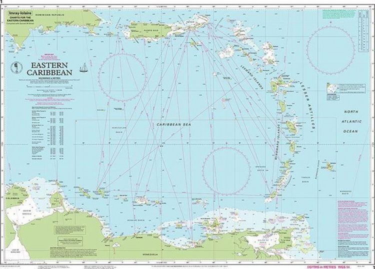Produktbild: Chart 1 Eastern Caribbean