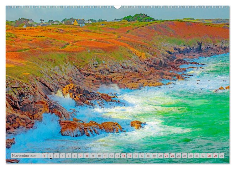 Produktbild: Frankreich: Lichtstimmungen der Phantasie (Wandkalender 2026 DIN A2 quer), CALVENDO Monatskalender