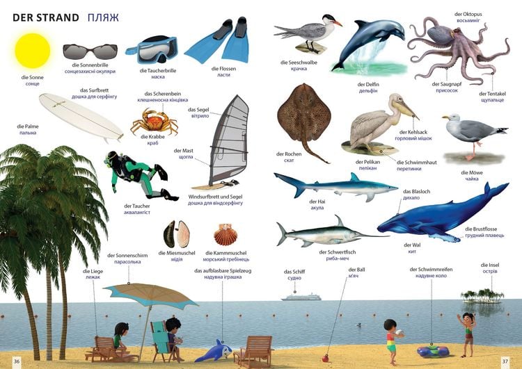 Produktbild: Bildw&ouml;rterbuch f&uuml;r Kinder und Eltern Ukrainisch-Deutsch