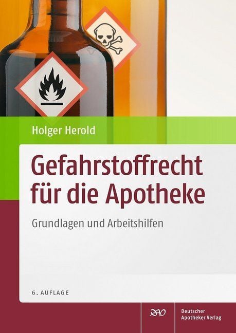Produktbild: Gefahrstoffrecht f&uuml;r die Apotheke