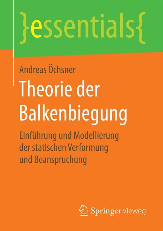 Produktbild: Theorie der Balkenbiegung