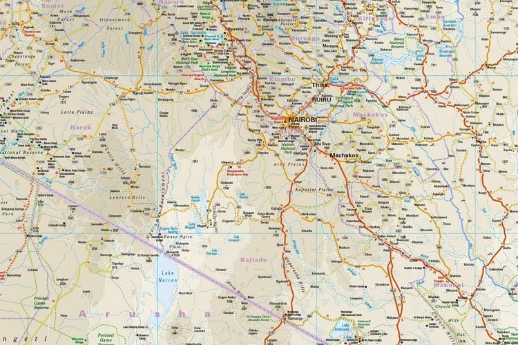 Produktbild: Reise Know-How Landkarte Kenia / Kenya (1:950.000)