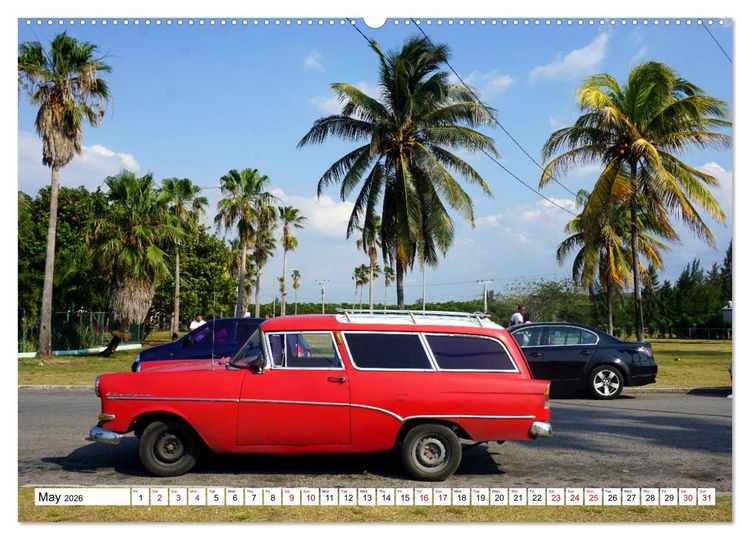 Produktbild: Opel Nostalgia (High Quality Premium Wall Calendar 2026 DIN A2 landscape),CALVENDO 12 Month Wall Calendar
