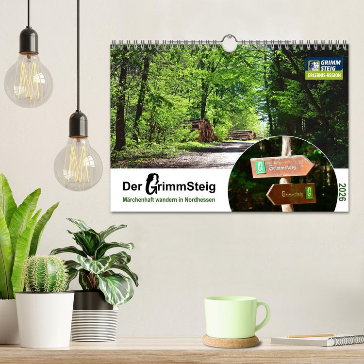Produktbild: Der Grimmsteig (Wandkalender 2026 DIN A4 quer), CALVENDO Monatskalender