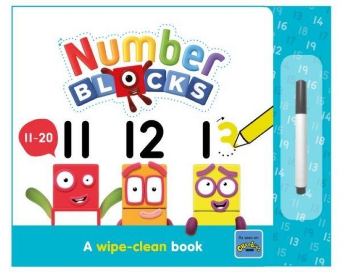 Produktbild: Numberblocks 11-20: A Wipe-Clean Book