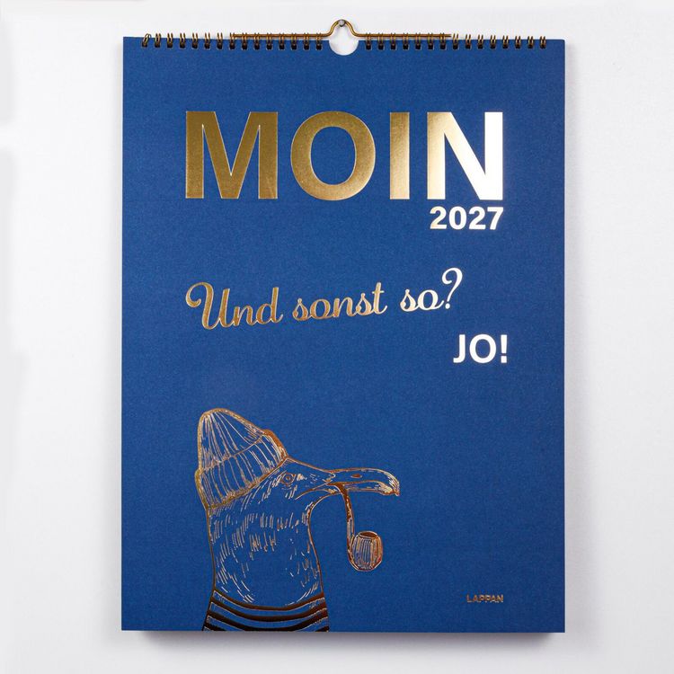Produktbild: MOIN!: Wandkalender 2027 - Watt mutt, dat mutt
