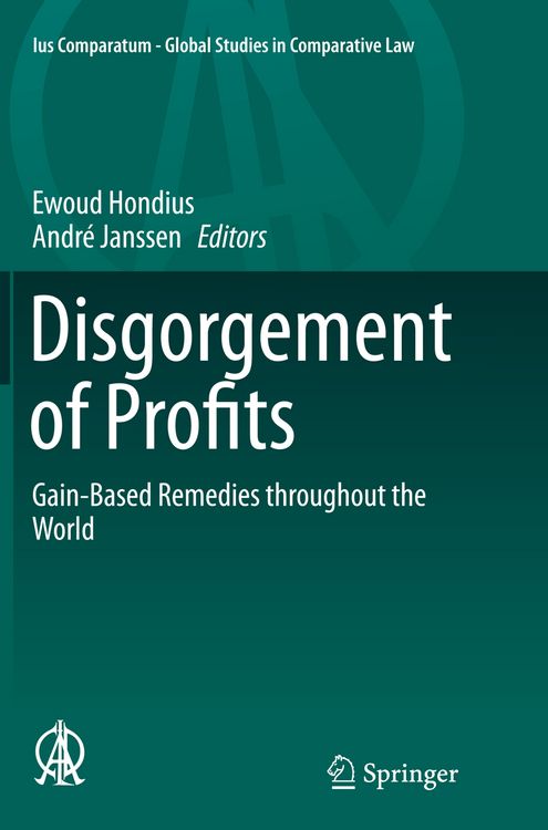 Produktbild: Disgorgement of Profits