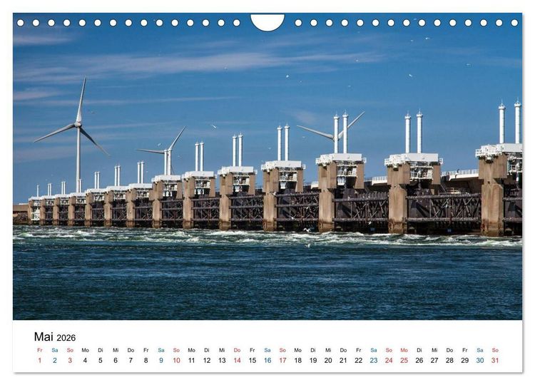 Produktbild: Seeland - Impressionen aus dem S&uuml;dwesten der Niederlande (Wandkalender 2026 DIN A4 quer), CALVENDO Monatskalender