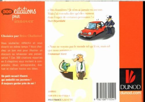 Produktbild: 300 citations pour innover