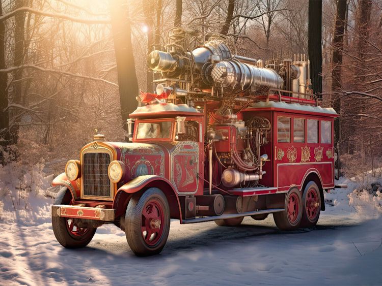Produktbild: CALVENDO Puzzle Wintermorgen | 1000 Teile Lege-Gr&ouml;&szlig;e 64x48cm Foto-Puzzle f&uuml;r gl&uuml;ckliche Stunden