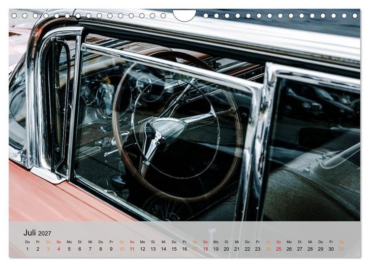 Produktbild: Pontiac Star Chief - Details voller Stil (Wandkalender 2027 DIN A4 quer), CALVENDO Monatskalender
