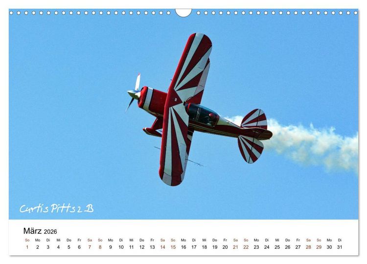 Produktbild: Faszination Kunst- und Segelflug (Wandkalender 2026 DIN A3 quer), CALVENDO Monatskalender
