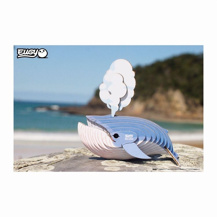 Produktbild: EUGY - 3D Bastelset Blauwal