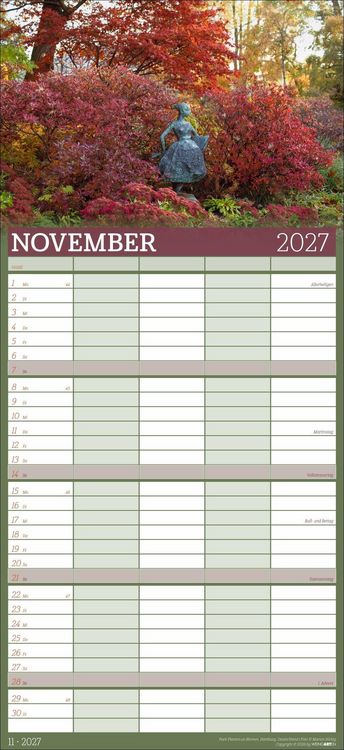 Produktbild: Garten Familienplaner 2027