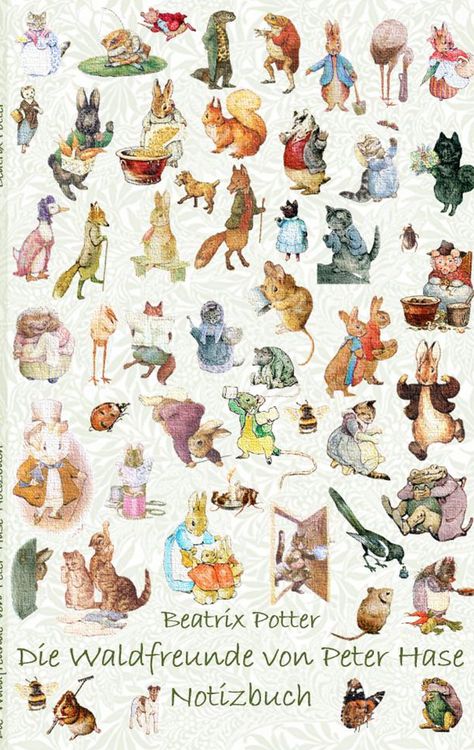 Produktbild: Die Waldfreunde von Peter Hase Notizbuch