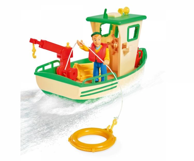 Produktbild: Sam Charlies Fischerboot mit Figur
